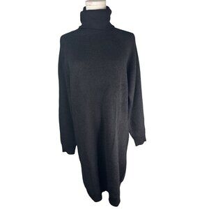Black Turtleneck Sweater Dress XL PrettyLittleThing Plus NWT